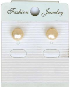 Champagne Color Pearl Earrings