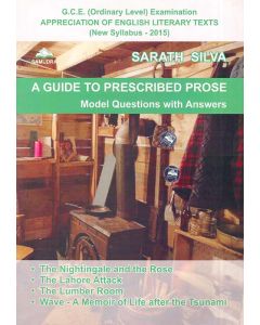 GCE OL A Guide To Prescribed Prose Model Questions With Answers