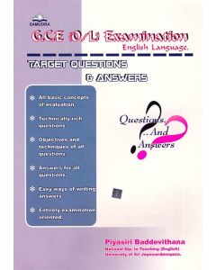 GCE OL English Language Target Questions and Answers