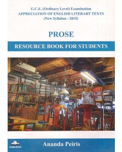 GCE OL Prose Resource Book For Students