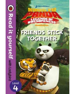Kung Fu Panda Legends of awesomeness nicklodeon Friends Stick Together level 4 Read it yourself with Ladybird
