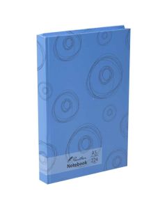 Panther A5 Diary Notebook Blue Circles