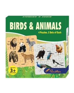 Panther Birds & Animals Puzzle