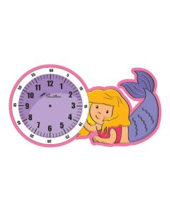 Panther Clock Mermaid