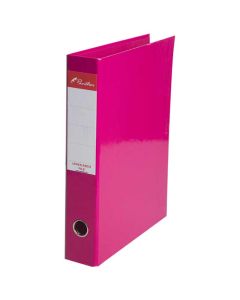 Panther F4 Size 50mm Lever Arch Box File Pink