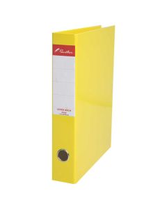 Panther F4 Size 50mm Lever Arch Box File Yellow