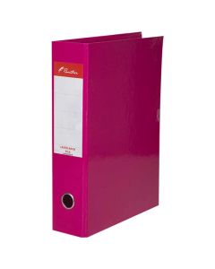 Panther F4 Size 75mm Lever Arch Box File Dark Pink