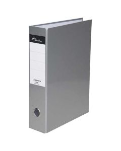 Panther F4 Size 75mm Lever Arch Box File Silver
