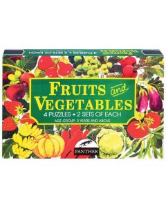 Panther Fruits & Vegetables Puzzle