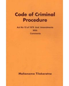 Code of Criminal Procedure Act No 150 of 1970 and Amendments with comments